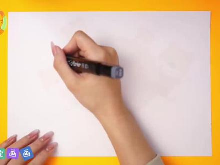 爱画画:一起来画蒸汽火车吧~ #少儿绘画 #儿童学画画 #简笔画 #亲子育儿 #早教 #宝宝学画画