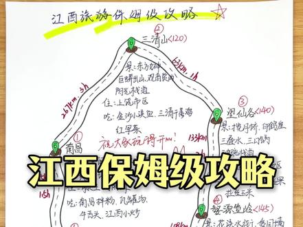 江西保姆级攻略#江西#江西dou知道 #江西旅游 #旅行推荐官#热门