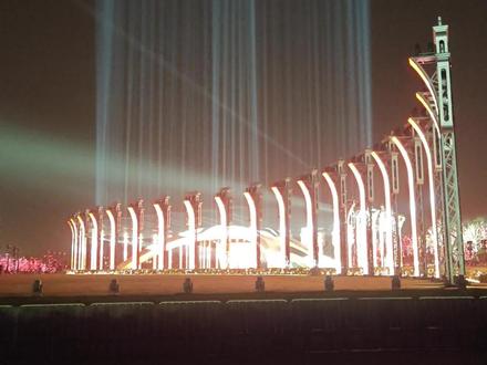 2026春节骆岗公园灯光秀 #骆岗公园 #灯光秀 #春晚打卡点