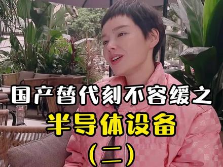 国产替代刻不容缓的半导体设备(二)#股票 #投资理财 #国产替代 #干货分享 #韭菜 #财经