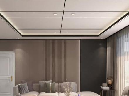 #酷家乐 蜂窝大板灯吊顶设计,你学会了吗🤗#集成吊顶 #装修设计 #装修小知识 #酷家乐教学 #吊顶