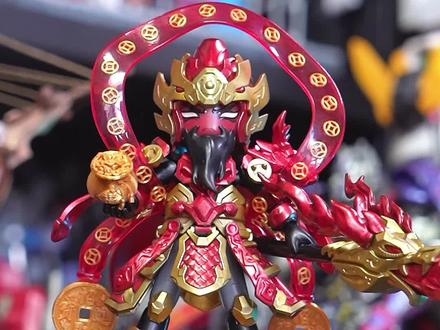 布鲁可圣铠关羽春节限定! 武财神关羽#布鲁可 #布鲁可英雄无限