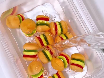 软糖泡水就是水宝宝软糖❗ #水宝宝 #软糖 #软糖的创意吃法