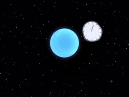 可视化中子星的简化演示 #探索宇宙