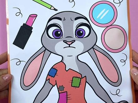 自制爆改朱迪盲袋 自制爆改朱迪盲袋#手工#自制盲袋#二次元