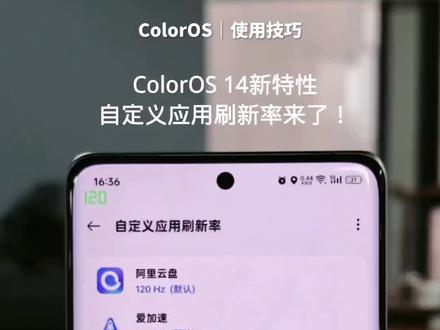 ColorOS 14新特性:自定义应用刷新率
最新ColorOS14公测版新增了自定义应用刷新率,用户可以根据自己的需求给应用设置不同的刷新率,支持60hz、90hz、120hz三种选项。
#oppo #ColorOS14