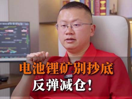 锂电池,锂矿,别抄底反弹减仓。 锂电池,锂矿,别抄底反弹减仓。#股票 #金融 #财经 #基金