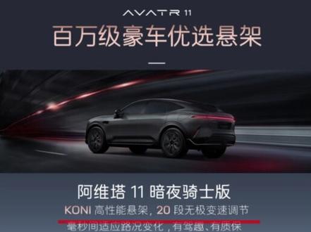 30万左右预算,百万级快乐,主打一个反差感#阿维塔11焕新上市