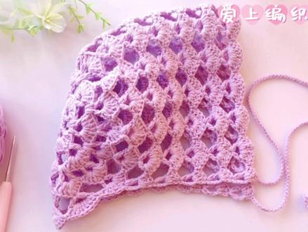 宝宝钩针毛线帽,新手妈妈也能做 #手工钩织 #钩针教程 #钩针编织 #宝宝帽子 #钩针