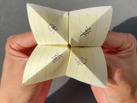 慢动作来了 #东南西北折纸 #童年回忆 你还记得怎么折吗?