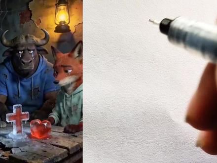 #日常瞎画 #疯狂动物城#简笔画二次元#尼克和朱迪 @抖音创作小助手 @抖音小助手 @抖音青少年