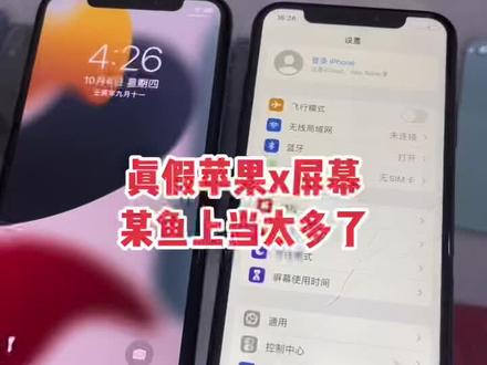#二手手机 太多假屏了,大家一定#擦亮双眼 #苹果手机 #网购需谨慎