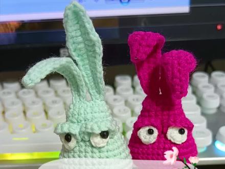 傲娇兔视频教程 #傲娇兔子 #钩织教程