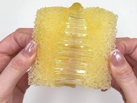 拉丝蜂窝筋泡假水后续… #筋泡假水 #假水 #手工diy #做手工我是认真的 #解压