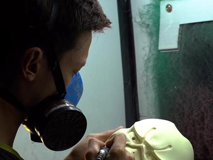 #匠心工艺 #天狗 @DOU+小助手 @DOU+上热门 学会做面具是什么体验?