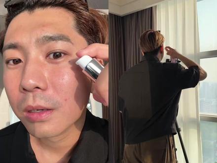 测评粉底液的博主不说实话,我就来双机位没死角给你们测一下!#粉底液#Foreverkey粉底液#底妆#水光肌