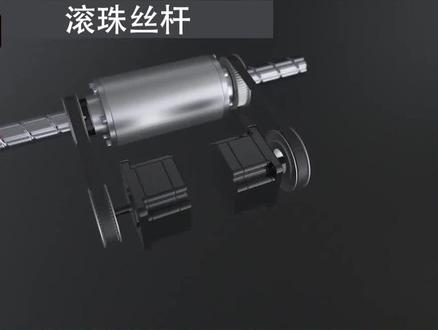 滚珠花键工作原理#创作灵感 #机械 #机械原理 #滚珠花键