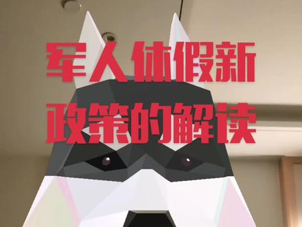 军人休假新政策的解读#军旅 #部队生活 #参军知识 #士官 #兵爸兵妈
