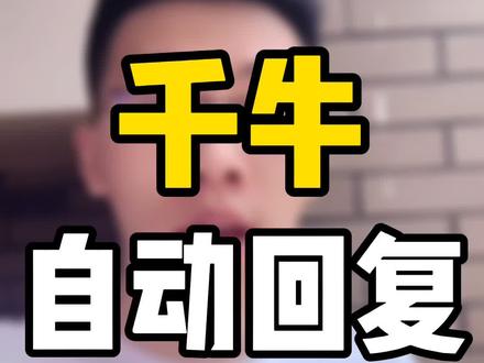 大促来临,务必提前设置好自动回复,提高客服工作效率@兴瑞商贸