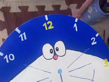 依旧画了一个不会动的闹钟#画画 #哆啦A梦#改造#零基础学画画 #跟我一起学画画