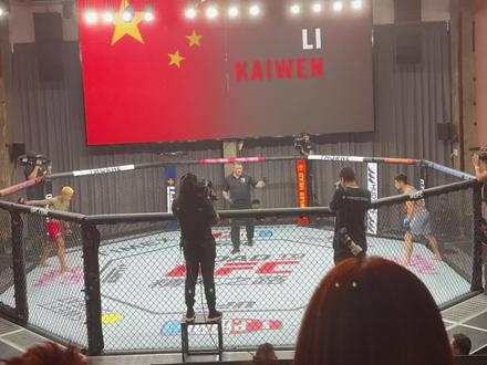 #ufc #李凯文vs吕凯 #综合格斗 后面我语言太激动没控制住哈哈哈