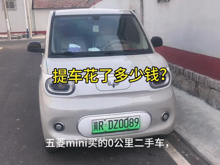 三代马卡龙提车+装饰到底需要多少钱?#五菱宏光mini #五菱神车 #青年创作者成长计划