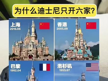 为什么迪士尼只开六家? #迪士尼#闲聊天下事#内容启发搜索#我要上热榜#谈天说地@抖音小助手