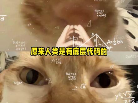 人类的使用说明书 #冷知识 #科普 #底层代码 #万万没想到