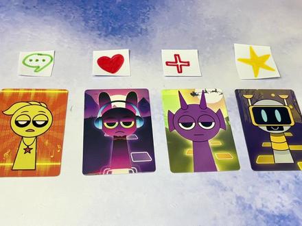 节奏盒子平基和奥伦合体绘画 #节奏盒子 #平基 #奥伦 #绘画 #画画