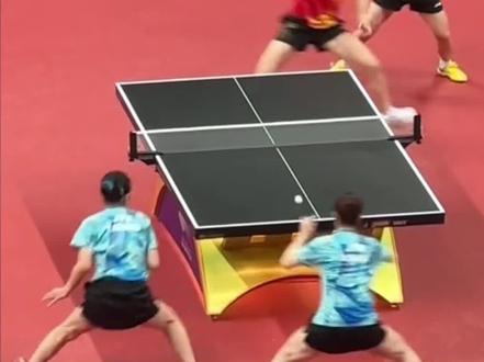 亚运会乒乓球女双止步八强,马琳场边摇头苦笑