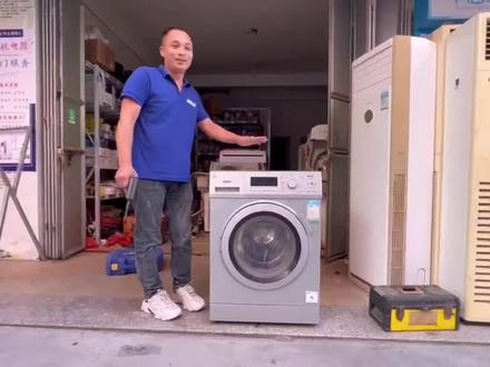 三洋滚筒洗衣机全拆清洗教程,客户非要我动手,钱不是问题,豪气 #洗衣机 #家电清洗 #洗衣机维修 #家电深度清洗