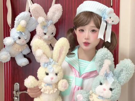 momo我们喜欢你~又出新增颜色了~非常夏天哦~#momo物语 #momo兔#中号momo兔再贩 #吃我一波lolita安利