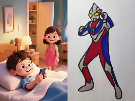 这些奥特曼你们都知道吗#简笔画#二次元#动漫#动画#奥特曼