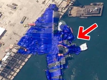 朝鲜5000吨驱逐舰下水翻覆事件,一个小失误引发大灾难