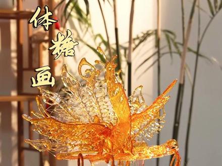 从一粒小麦开始,还原非遗立体糖画全过程。#非遗