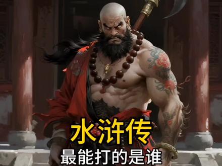 水浒传谁最能打,武松只能排倒数#水浒传#历史人物#武松