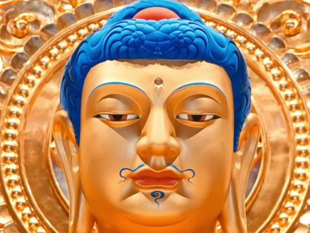 东林祖庭三圣像完成效果