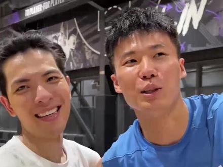 感谢萧老师放水顺便让我替女朋友完成心愿!爱了爱了!@萧敬腾 @是郭雨妍 @野球帝 #野球帝Courtman #ChaseTheMoment #萧敬腾篮球男孩的快乐