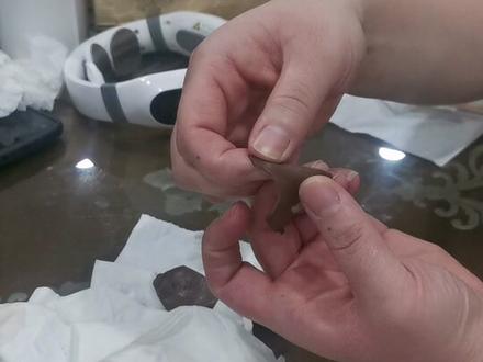 #是时候露一手了 给你们上一个科技与狠活儿#鸭血辨别真假 鸭血不要在吃了