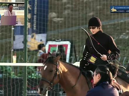 12.12 团体赛 放松享受比赛就好! #于适 #2025年全国骑射巡回赛总决赛暨环球骑射大师赛 #于适和小鱼儿