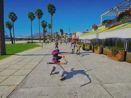 最强无咒力刺客屠魔瞬杀! #伏黑甚尔 #咒术回战 #GTA