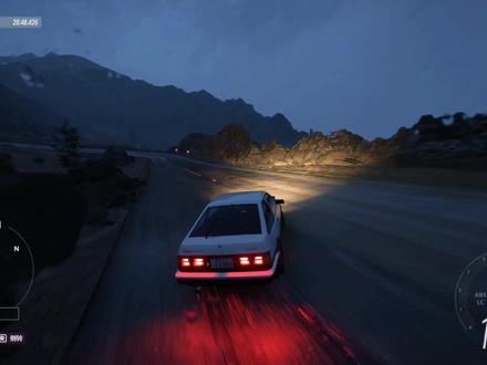 凉介:300块我不要了!#地平线5 #头文字d #藤原拓海