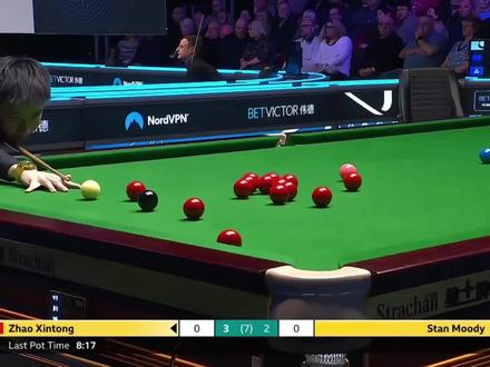 破百绝杀,11连胜,赵心童战胜斯坦穆迪晋级威尔士公开赛16强 #赵心童 #斯坦穆迪 #威尔士公开赛 #斯诺克 #音乐种草计划