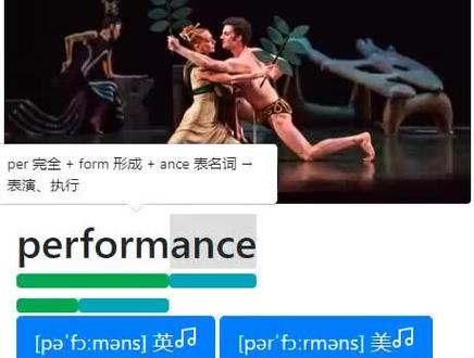 #英语单词 #英语四级 #背单词 英语4500单词--performance