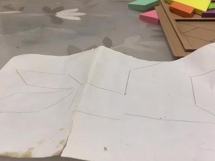 无分割线的七巧板拼摆,我们一起拼拼小兔子