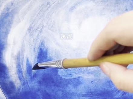 第134集|水彩手绘海洋氛围感这块~ #画画 #手绘 #人鱼陷落 #兰波 #白楚年