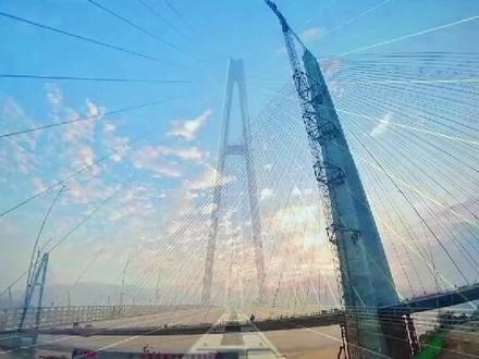 武穴长江公路大桥9月25日零时正式通车#黄冈新闻 #最新消息