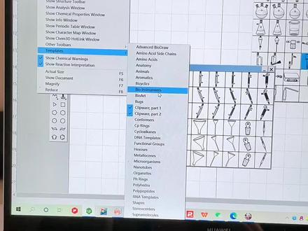 #创作灵感 #chemdraw #科研工具 #软件 探索一下Chemdraw里面的Clipware