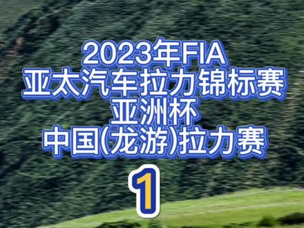 2023年FIA亚太汽车拉力锦标赛亚洲杯中国汽车拉力锦标赛龙游站开跑#拉力赛 #wrc #dou是好车