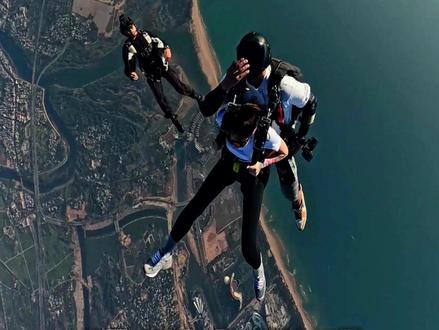 跳伞为啥没有失重感 #跳伞 #三亚